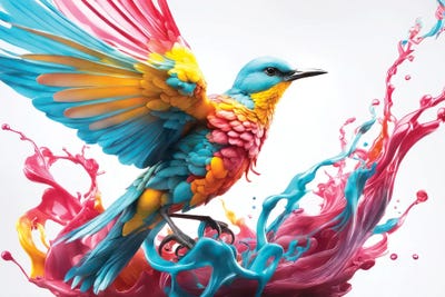 Xtravaganza Bird's Flight by Philippe Hugonnard canvas print