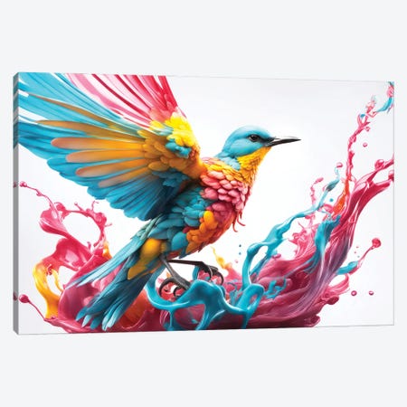 Xtravaganza Bird's Flight Canvas Print #PHD3050} by Philippe Hugonnard Canvas Art Print