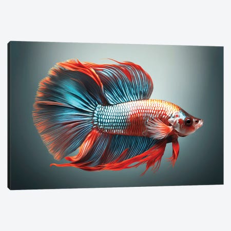 Xtravaganza Serenity Fish Canvas Print #PHD3053} by Philippe Hugonnard Canvas Print