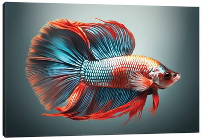 Xtravaganza Serenity Fish Canvas Art Print - Philippe Hugonnard