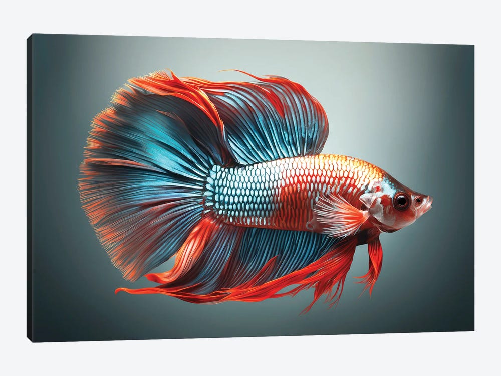 Xtravaganza Serenity Fish by Philippe Hugonnard 1-piece Canvas Art