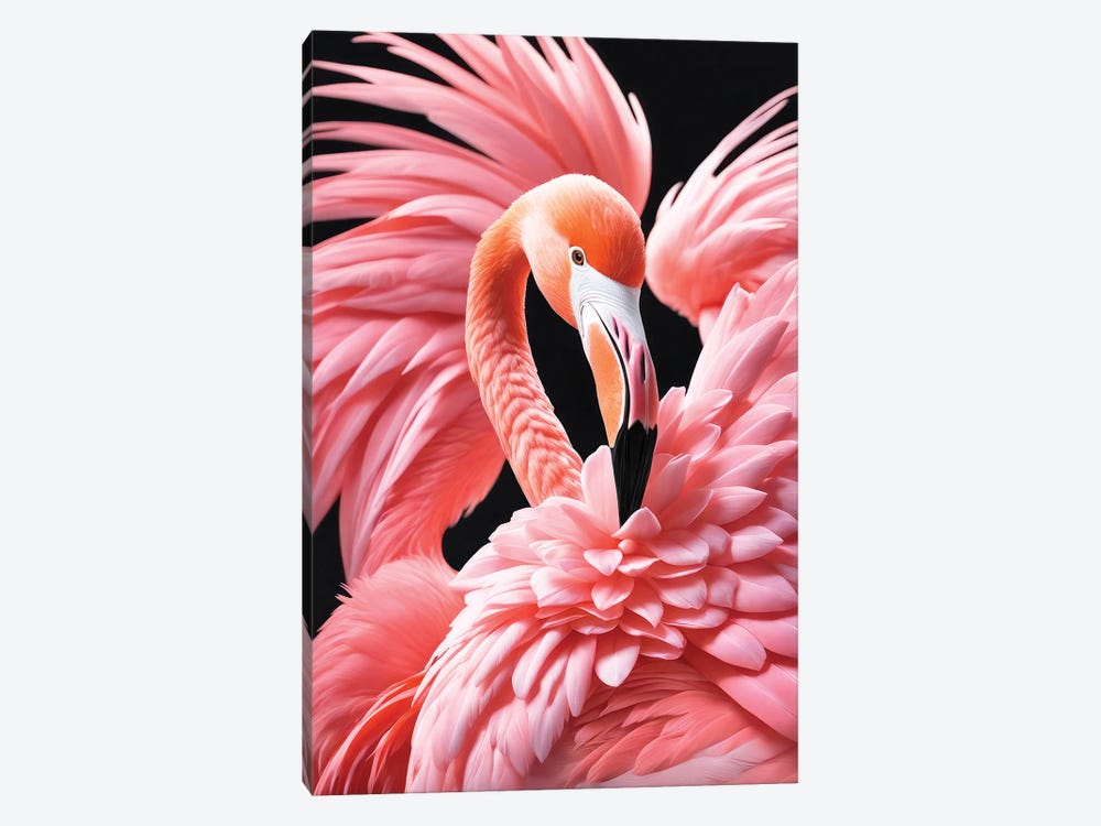Xtravaganza Pretty Flamingo by Philippe Hugonnard 1-piece Canvas Print