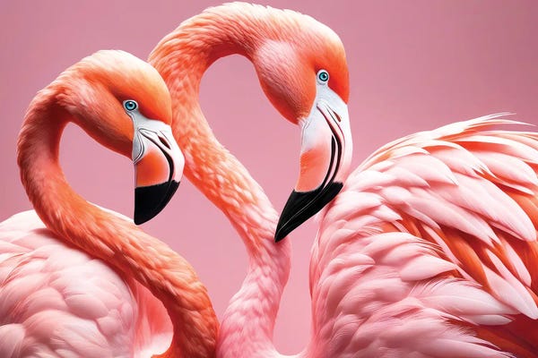 Flamingos: Xtravaganza Flamingos In Love by Philippe Hugonnard