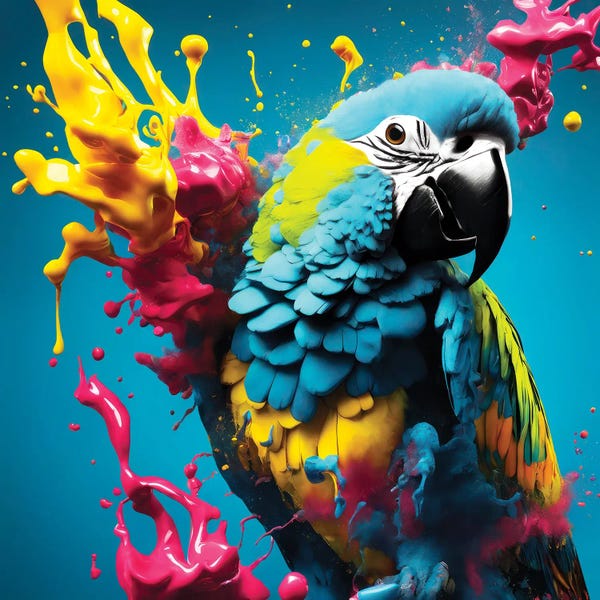 Macaws: Xtravaganza The Blue Macaw by Philippe Hugonnard