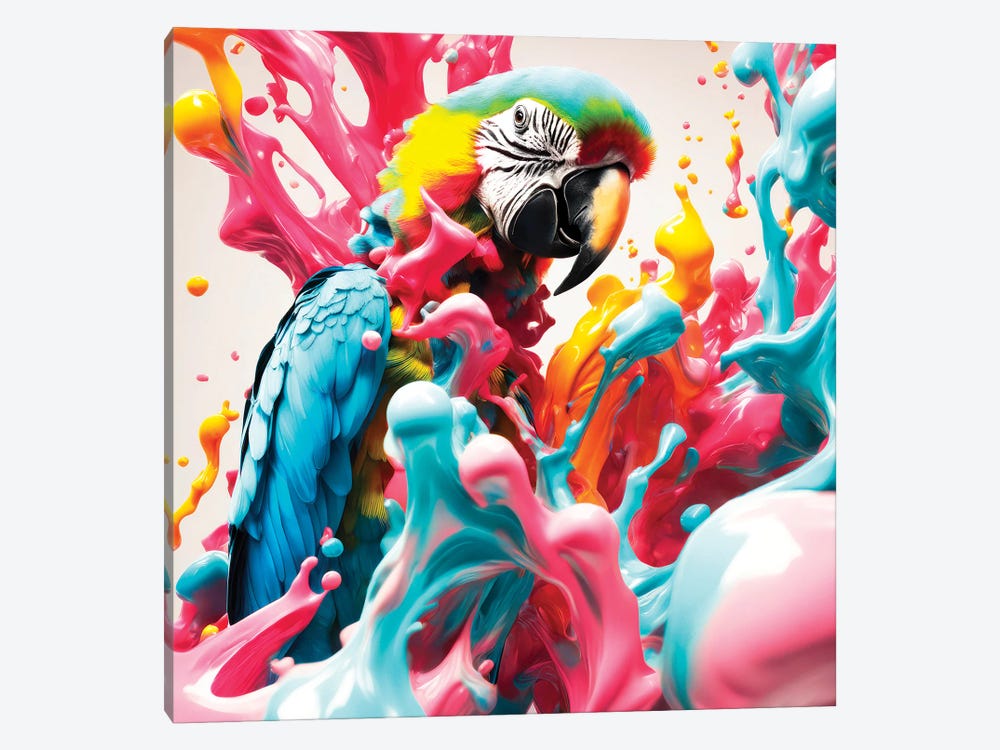 Xtravaganza Macaw Parrot by Philippe Hugonnard 1-piece Art Print