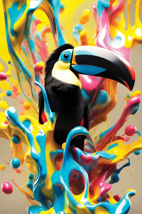 Xtravaganza Toucan by Philippe Hugonnard wall art