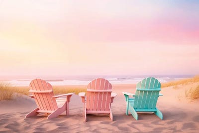 Relaxing Beach by Philippe Hugonnard canvas print