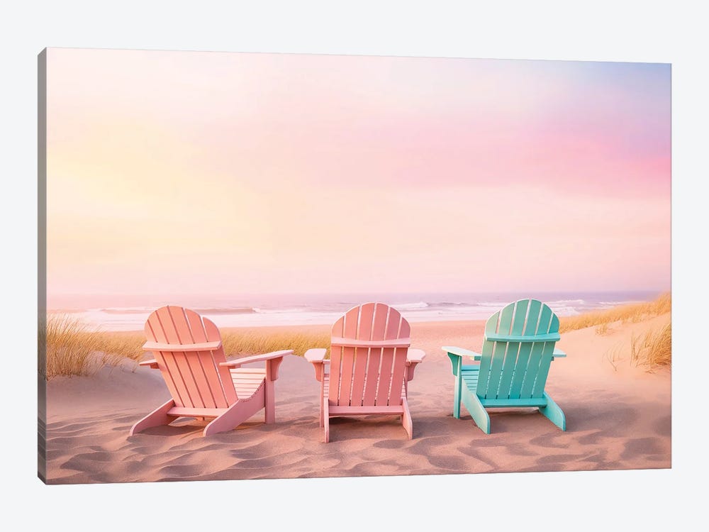 Relaxing Beach by Philippe Hugonnard 1-piece Art Print