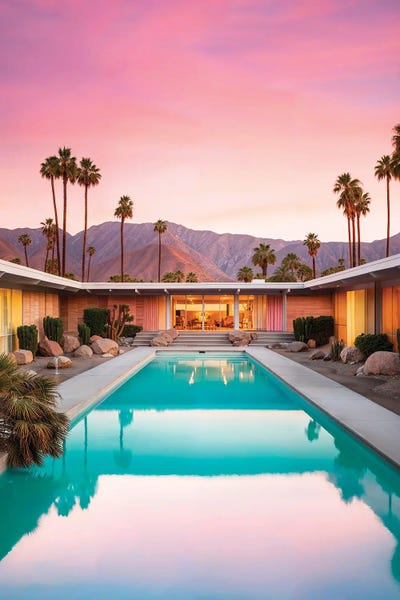 California: Mid-Century Pool by Philippe Hugonnard
