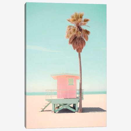 Beachside Pink Bliss Canvas Print #PHD3086} by Philippe Hugonnard Canvas Print