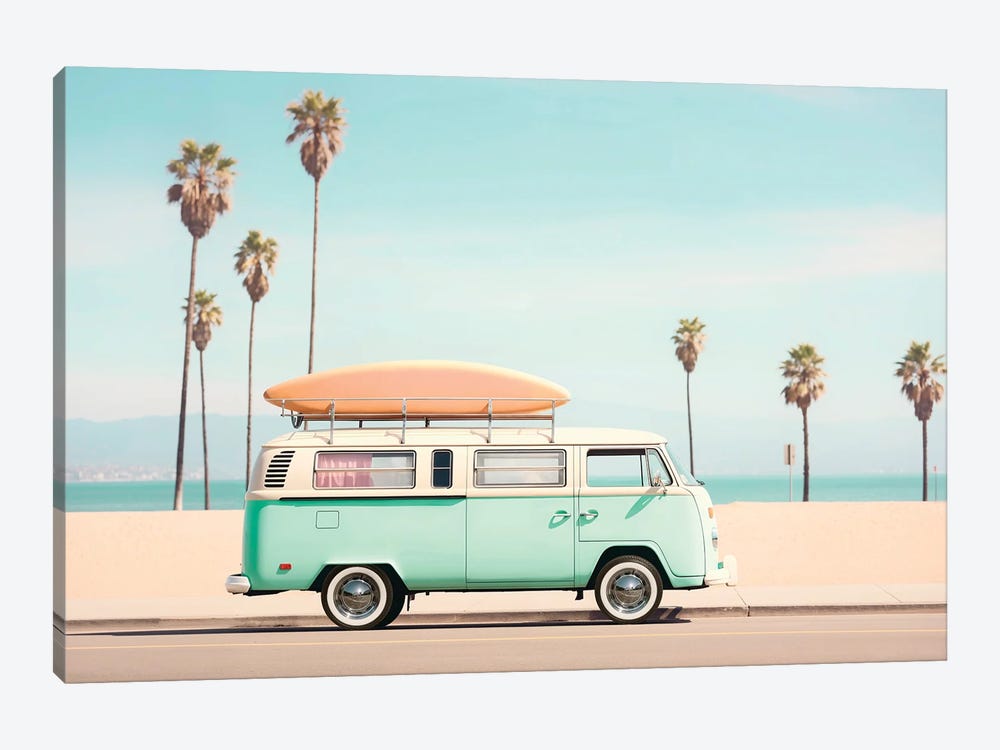 Pacific VW Van by Philippe Hugonnard 1-piece Canvas Art