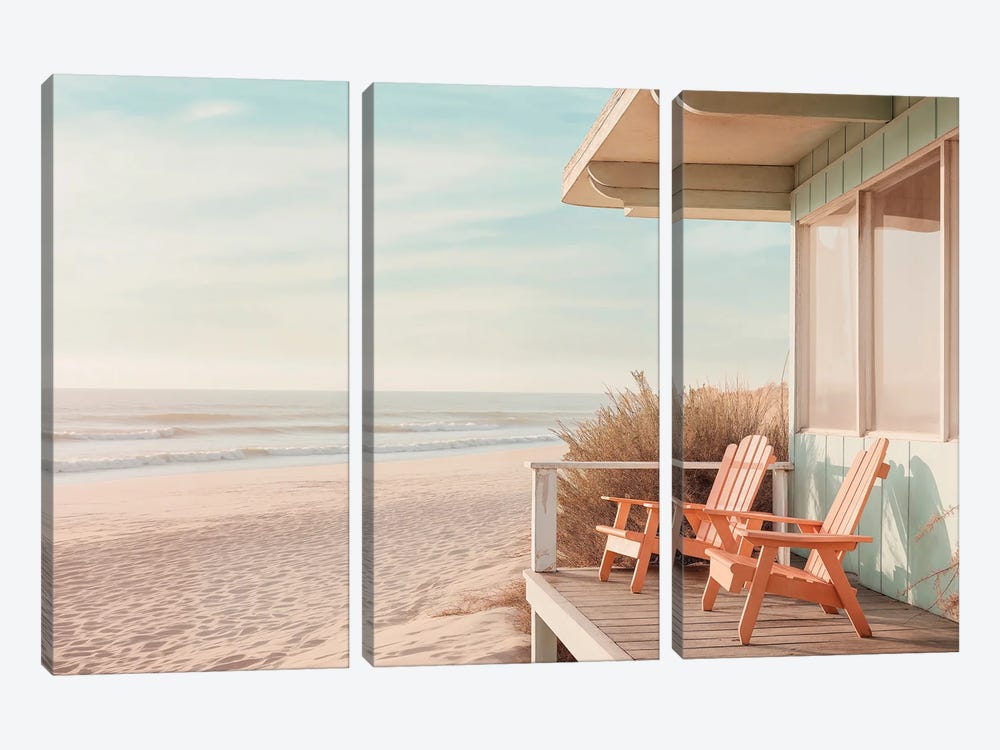 End Of Summer Day by Philippe Hugonnard 3-piece Canvas Wall Art