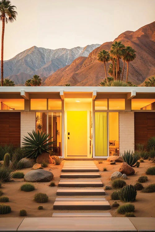 Mid-Century Sunset