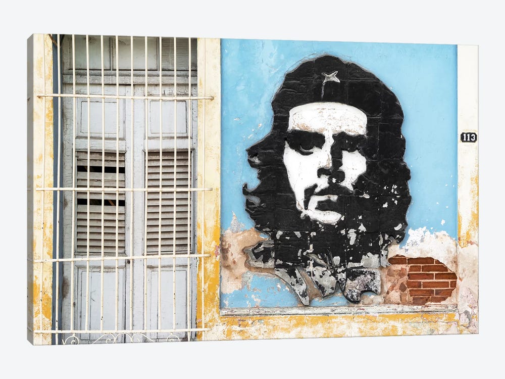Che Guevara Mural V by Philippe Hugonnard 1-piece Canvas Wall Art