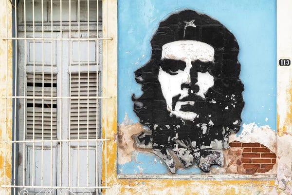 Caribbean Culture: Che Guevara Mural V by Philippe Hugonnard