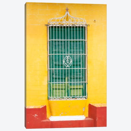 Colorful Cuban Window Canvas Print #PHD334} by Philippe Hugonnard Canvas Art Print