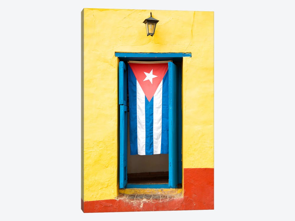 Cuban Flag by Philippe Hugonnard 1-piece Canvas Wall Art