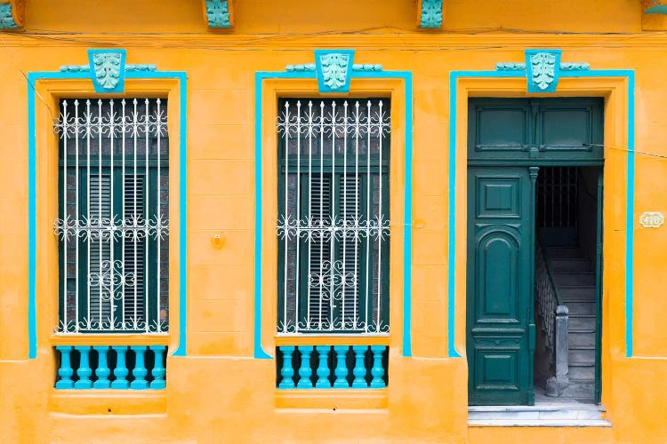 Havana Orange Façade by Philippe Hugonnard wall art