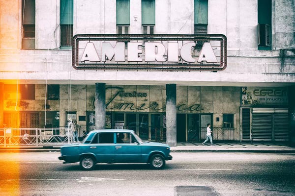 Caribbean: Teatro America in Havana II by Philippe Hugonnard
