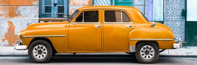 Orange Classic American Car by Philippe Hugonnard canvas print