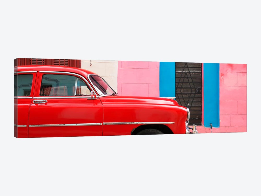 Red Chevy in Havana by Philippe Hugonnard 1-piece Art Print