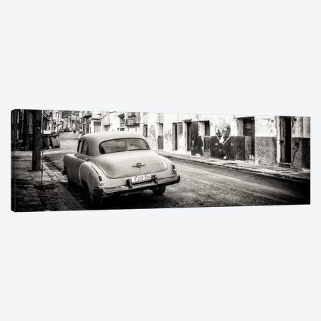 Classic Car in Havana in B&W Canvas Print #PHD369} by Philippe Hugonnard Art Print