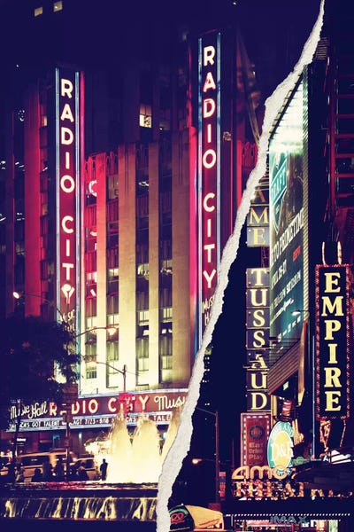 Manhattan: Times Square Theater District by Philippe Hugonnard