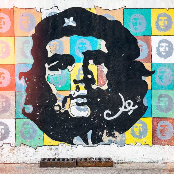 Caribbean: Che Guevara Mural in Havana by Philippe Hugonnard