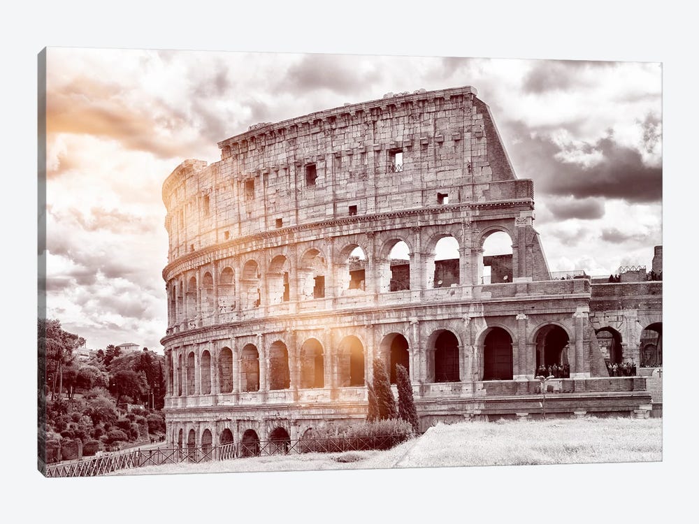 Colosseum Roma by Philippe Hugonnard 1-piece Canvas Art