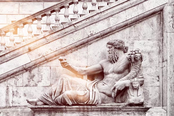 Lazio: Roman Statue by Philippe Hugonnard