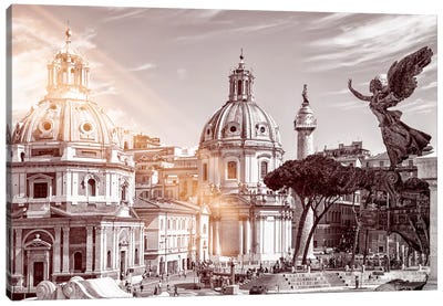 The City of the Italian Angels Canvas Art Print - Rome Art