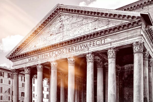 Sepia Photography: The Pantheon by Philippe Hugonnard