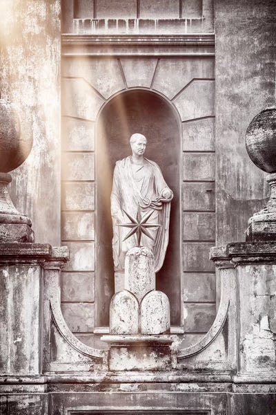 Sepia Photography: Vatican Statue by Philippe Hugonnard
