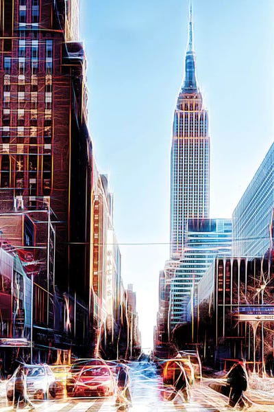 Color Pop Photography: 34th Street by Philippe Hugonnard