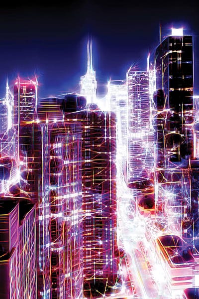 Color Pop Photography: 42nd Street by Philippe Hugonnard