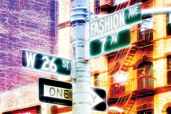 Color Pop Photography: 7th Avenue by Philippe Hugonnard