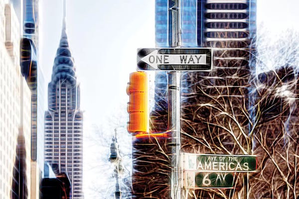Color Pop Photography: Avenue Of The Americas by Philippe Hugonnard