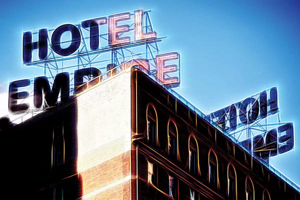 Color Pop Photography: Blue Empire by Philippe Hugonnard