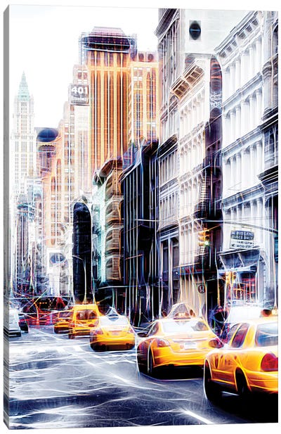 Broadway 401 Canvas Art Print - Manhattan Shine
