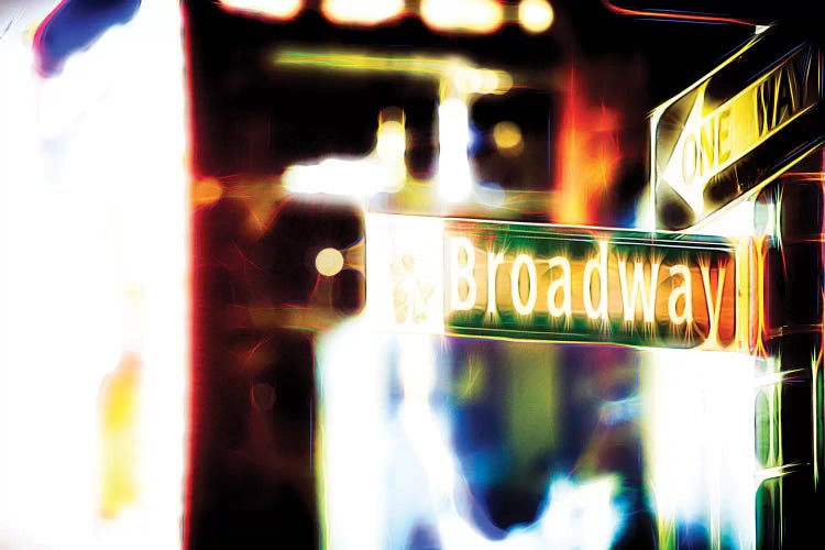 Broadway Sign by Philippe Hugonnard wall art