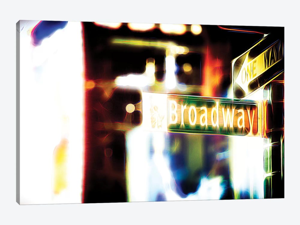Broadway Sign by Philippe Hugonnard 1-piece Canvas Wall Art