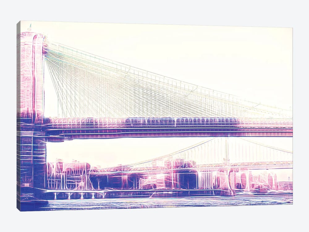 Brooklyn Bridge by Philippe Hugonnard 1-piece Art Print