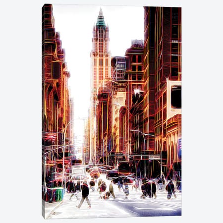 City On The Move Canvas Print #PHD400} by Philippe Hugonnard Canvas Artwork