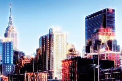 Dream City by Philippe Hugonnard multi panel art