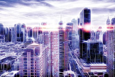 Electric Cloud by Philippe Hugonnard canvas print