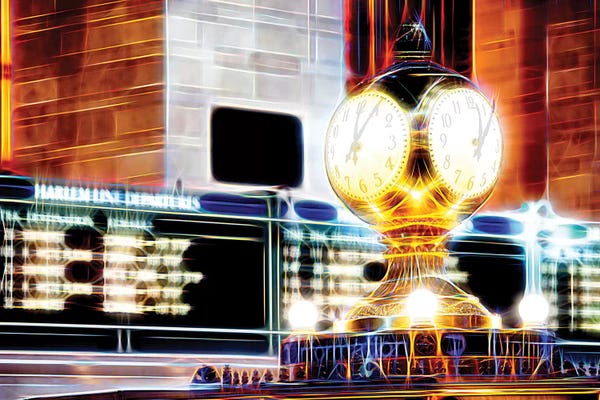 Color Pop Photography: Famous Clock by Philippe Hugonnard