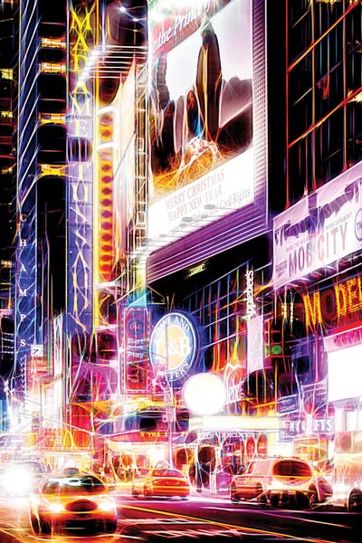 Color Pop Photography: Flashing Neon Lights by Philippe Hugonnard