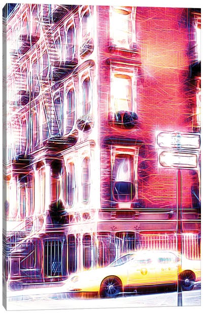 Harlem Electric Canvas Art Print - Manhattan Shine