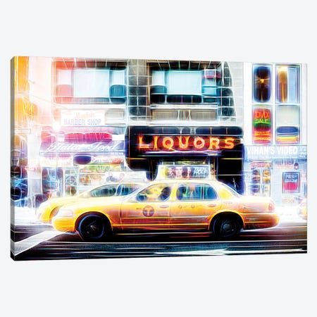 Liquors Taxi Canvas Print #PHD417} by Philippe Hugonnard Canvas Art