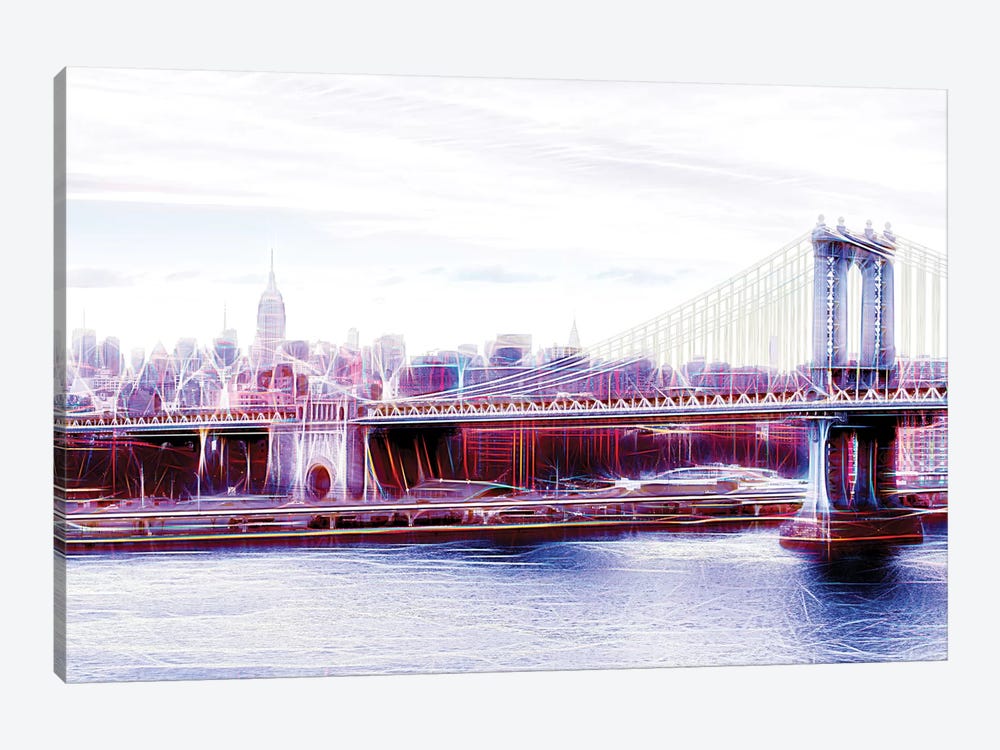Manhattan Bridge by Philippe Hugonnard 1-piece Canvas Art
